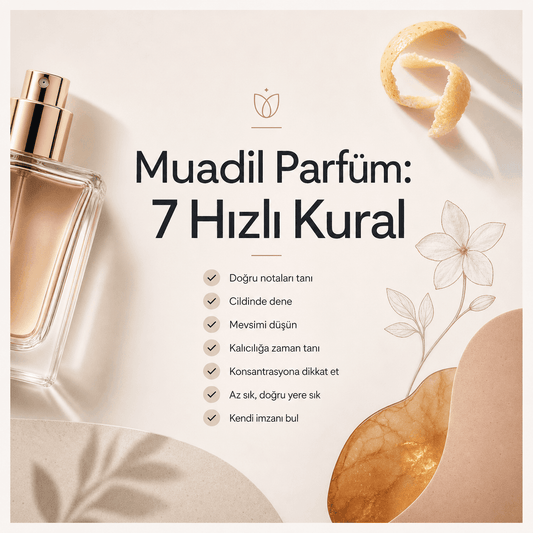Muadil Parfüm İlk Kez Alanlara 7 Hızlı Kural