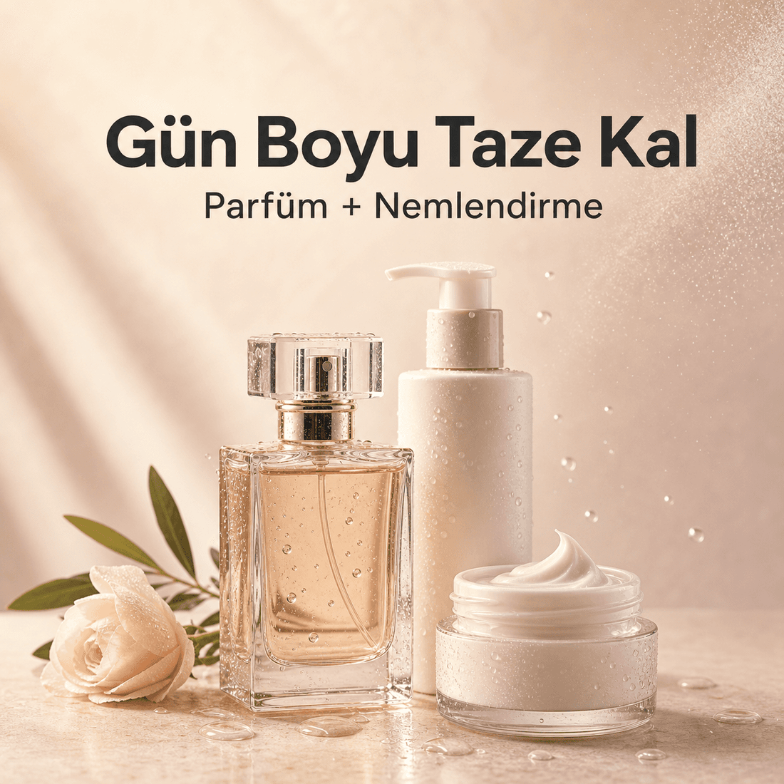 Gün Boyu Taze Kalmak: Parfüm + Nemlendirme Taktiği