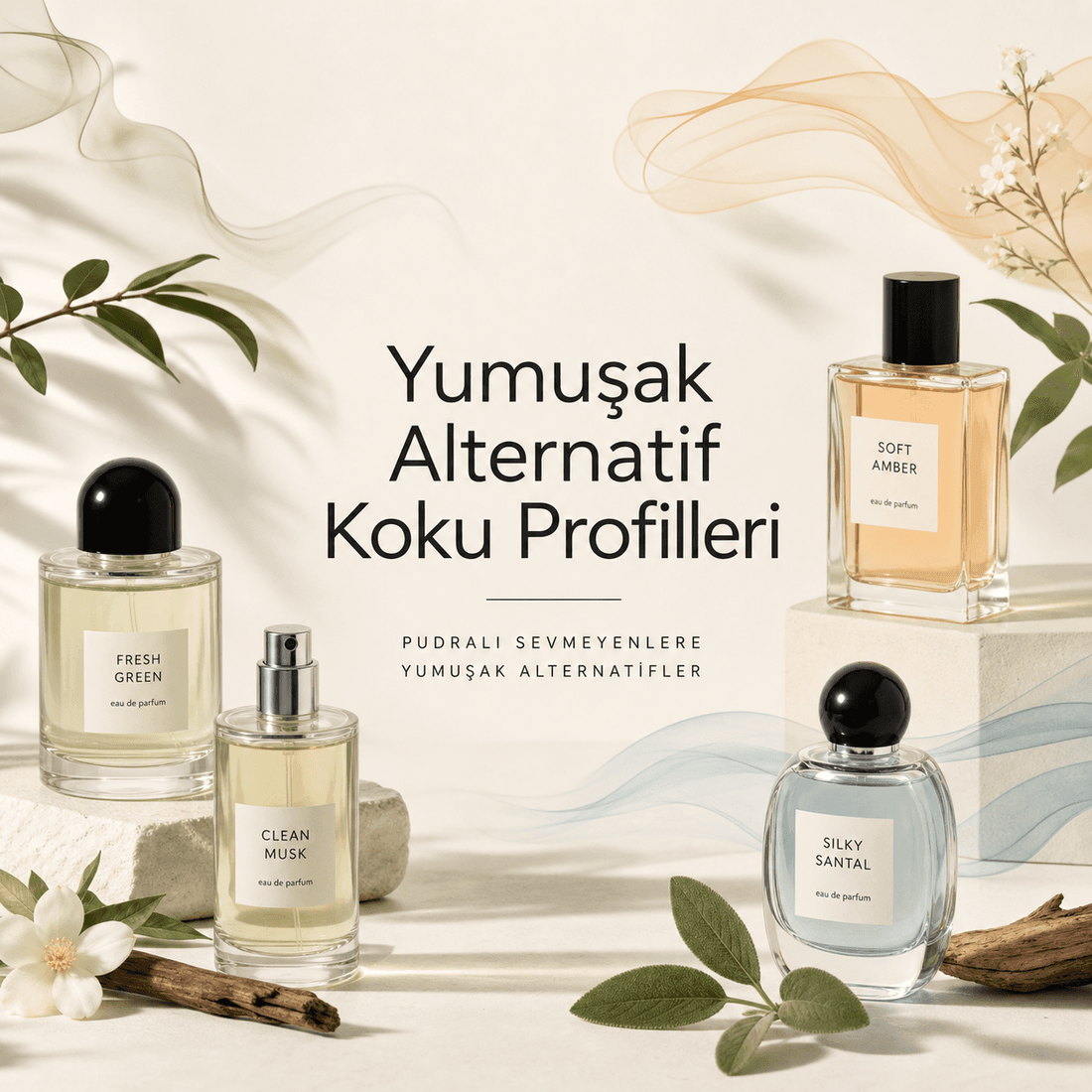 Pudralı sevmeyenlere yumuşak alternatif profiller