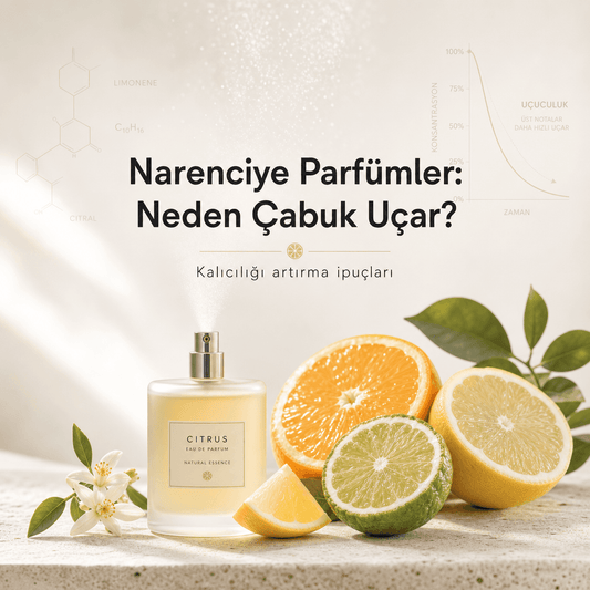 Narenciye İçerikli Parfümler Neden Çabuk Uçar ve Kalıcılık İçin Çözümler