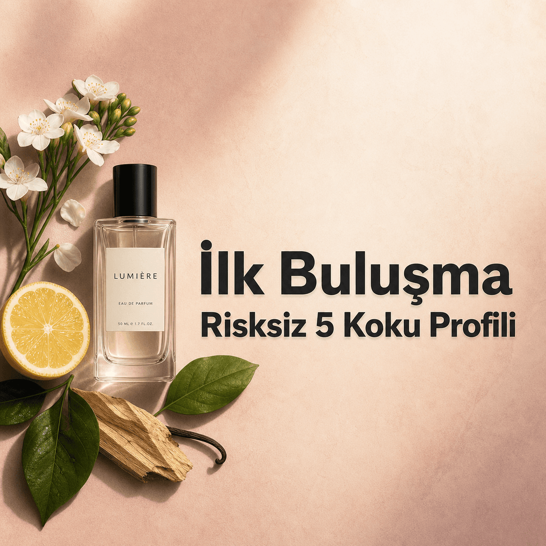 İlk buluşma için risksiz 5 koku profili