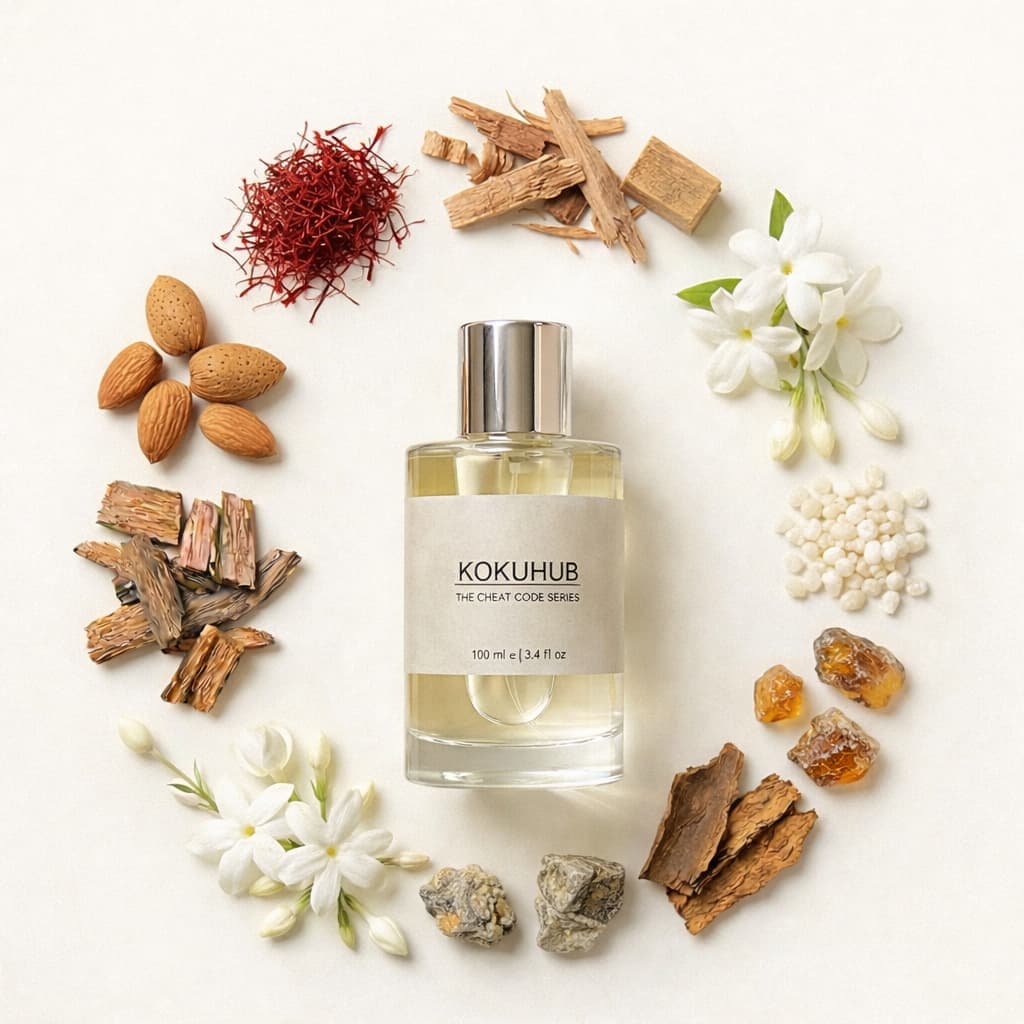 Baccarat Rouge 540 Extrait koku karakteriyle benzer aci badem ve safran nota yapisina sahip Doros kalitesiyle uretilen KokuHub nis parfum