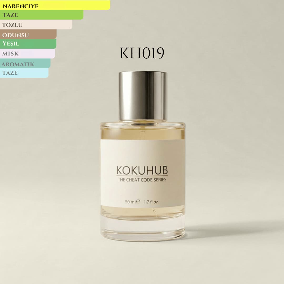 KokuHub KH019 - Vibrato Tarzını Sevenlerin Beğeneceği Zencefil ve Greyfurt Notalı Karakterli Parfüm Görseli