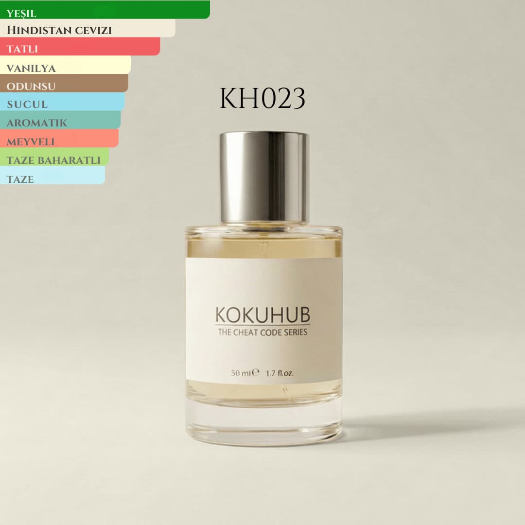KokuHub KH023 - Paradise Garden Tarzını Sevenlerin Beğeneceği Lavanta ve Turunçgil Notalı Karakterli Erkek Parfümü.