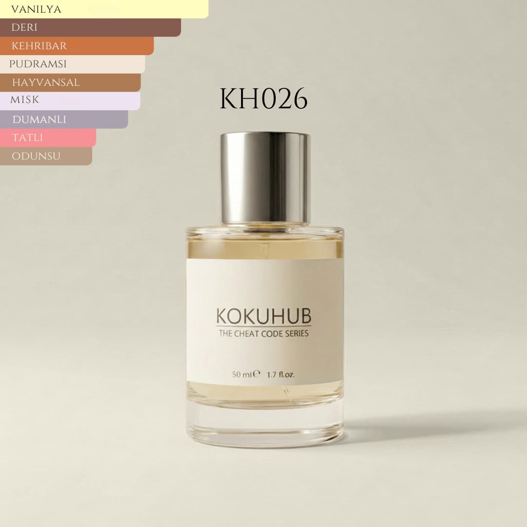 KokuHub KH026 -  Absolute  Aphrodisiac Tarzını Sevenlerin Beğeneceği Portakal Çiçeği ve Odunsu Karakterli Erkek Parfümü Görseli