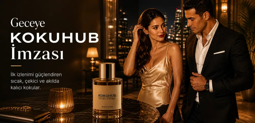 KokuHub unisex niş parfümler: geceye koku imzası